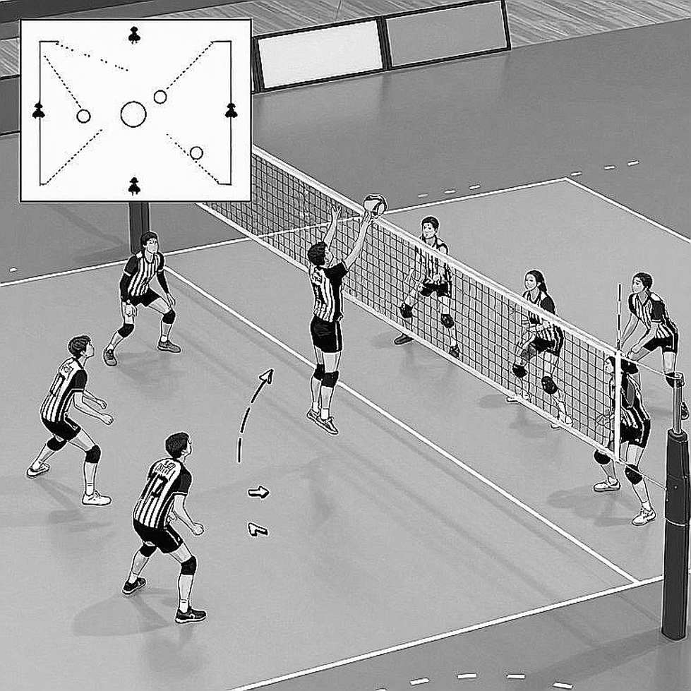Khi một libero mười bốn tuổi đứng trước cú đập ngoại binh